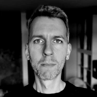 Portrait of the artist Tom Churchill